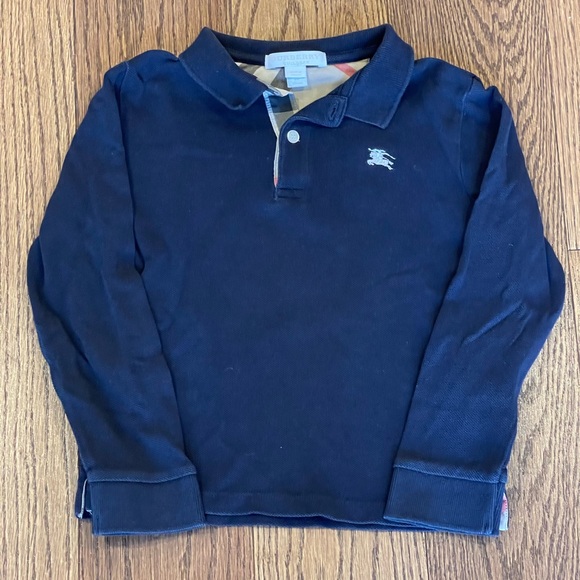 BURBERRY Pique Cotton Polo Shirt - Picture 4 of 10